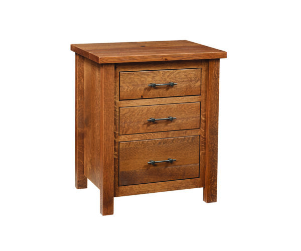 Teton 3 Drawer Nightstand