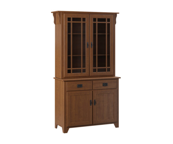 Burkholder Mission Two Door Buffet & Hutch