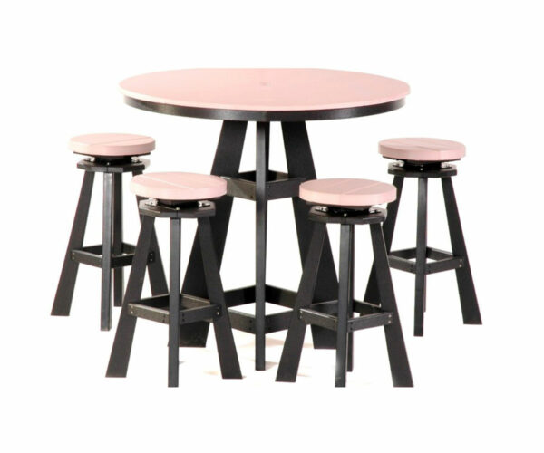 Pub Set with Swivel Bar Stools