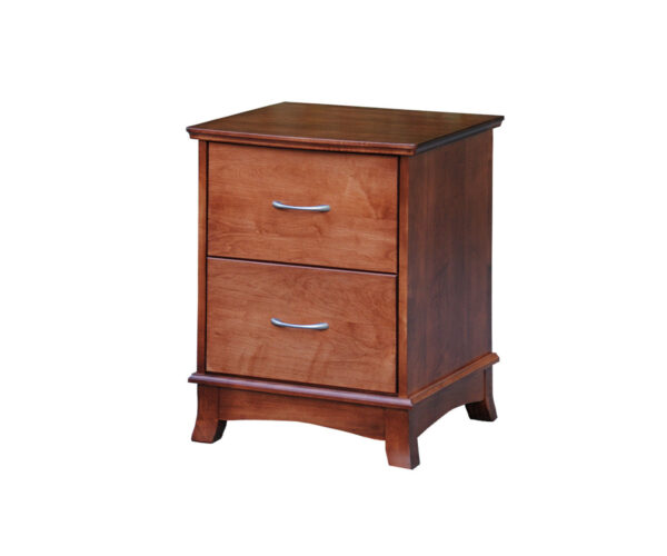 Crescent Two Drawer Nightstand