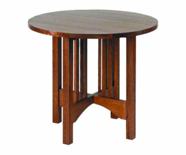 American Mission Round End Table