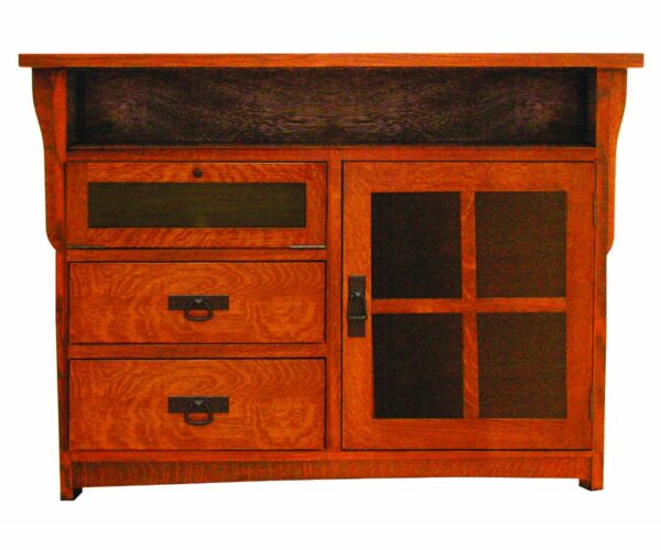 American Mission TV Console 1 Door