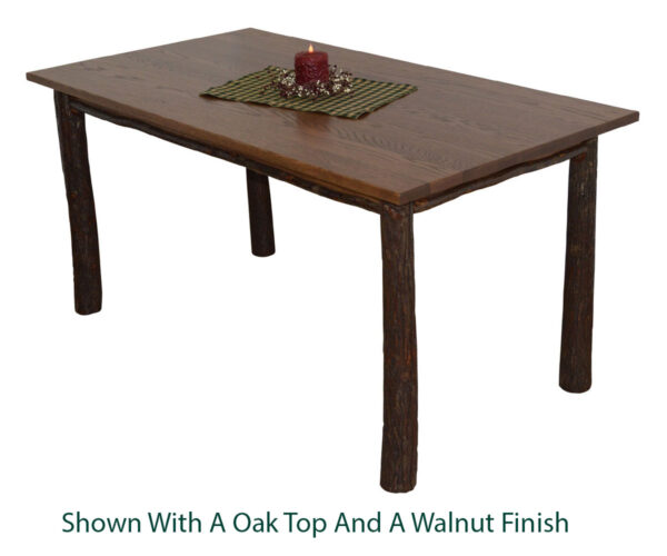 4' Hickory Farm Table - Image 6