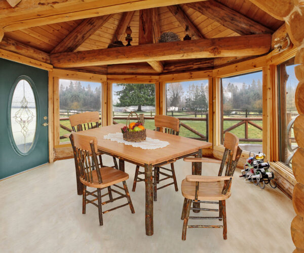 5' Hickory Farm Table - Image 2