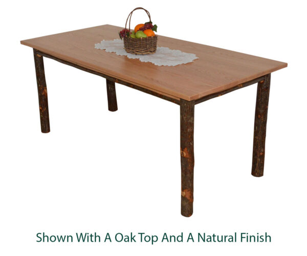 6' Hickory Farm Table - Image 3