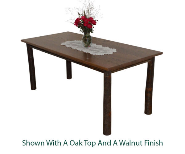 6' Hickory Farm Table - Image 4