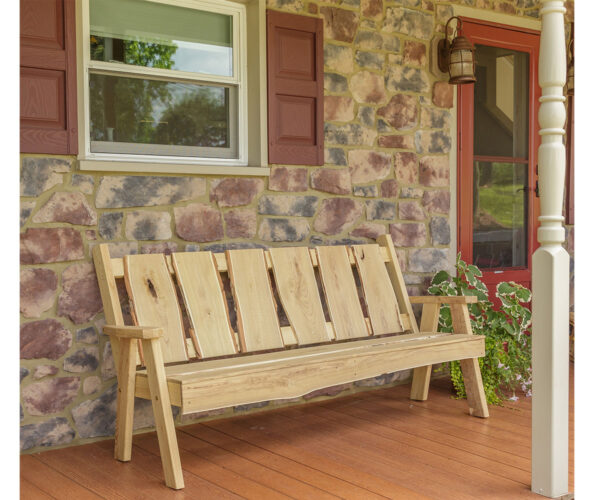 6' Timberline Garden Bench - Image 2