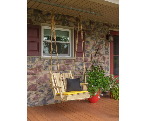 2' Timberline Chair Swing With Rope - Image 2