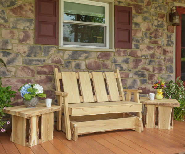 4' Timberline Glider Bench - Image 2