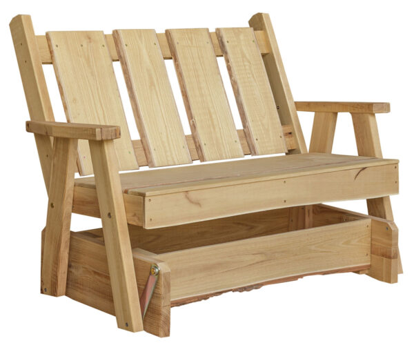 4' Timberline Glider Bench