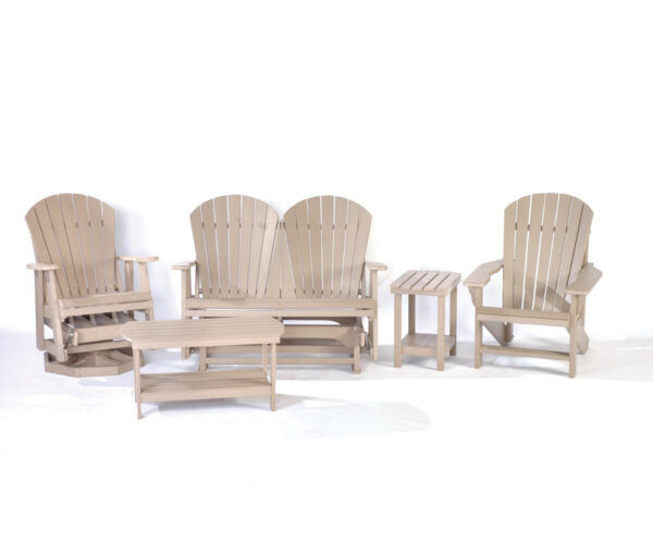 Adirondack Chair Set (Weatherwood)