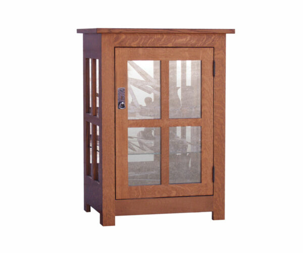 Living 1 Door Curio Cabinet