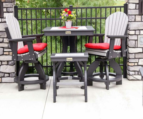 32" Square Balcony Table (Set)