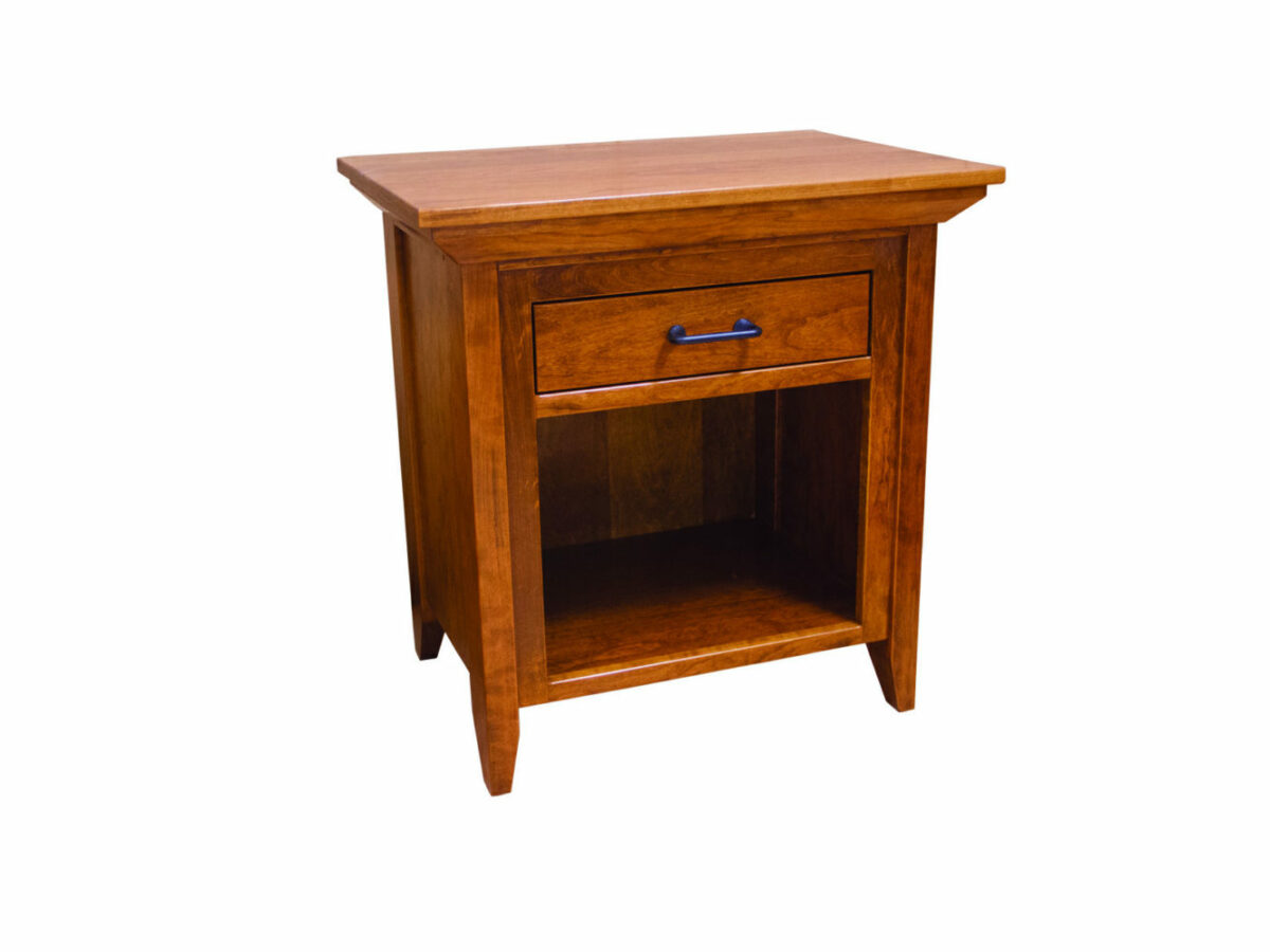 Canterbury Shaker Open Nightstand