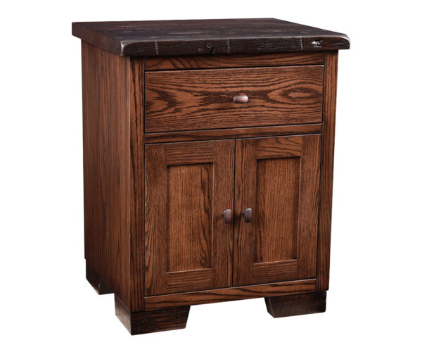 Farmhouse Heritage One Drawer Two Door Nightstand