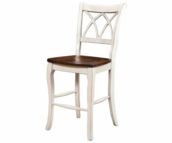 Double X Back 24" Bar Chair