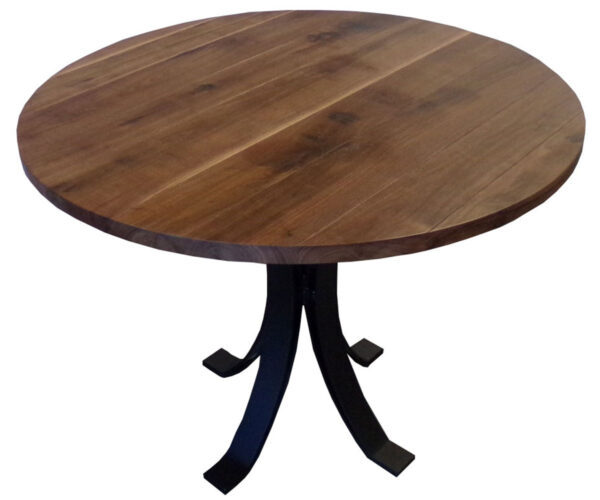 Walnut Ruff Sawn 36" Bar Table