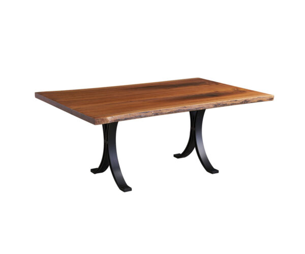 Walnut Bookmatch Dining Table