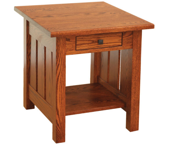 Canted Mission End Table