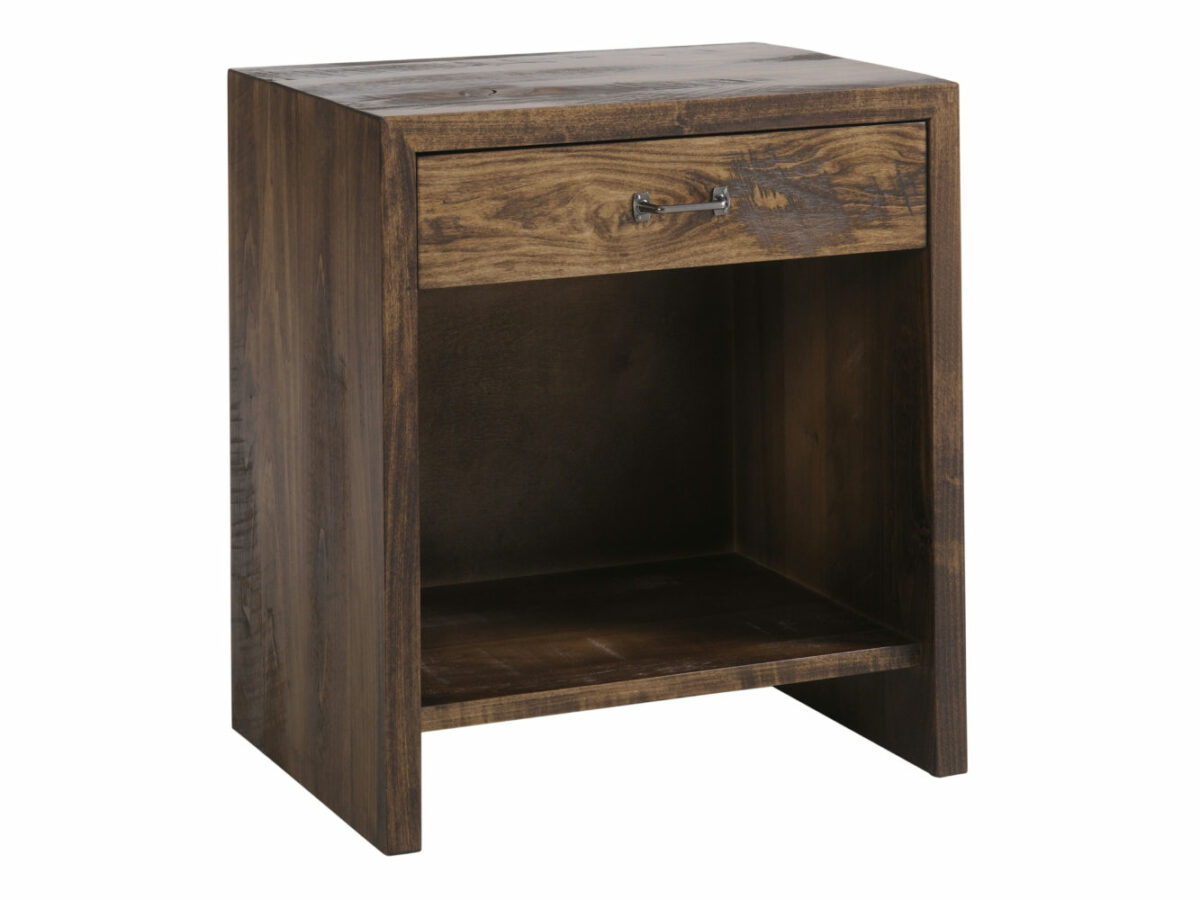 Iron Clad Open Nightstand