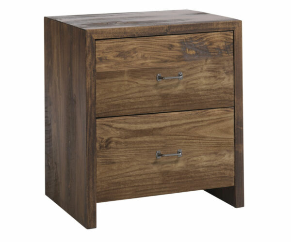 Iron Clad 2-Drawer Nightstand