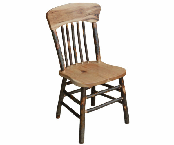 Hickory Panel Back Dining Chair