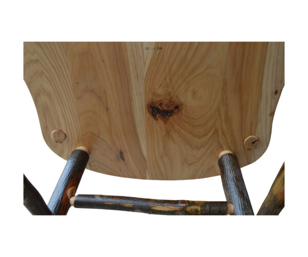Hickory Panel Back Dining Chair - Image 3