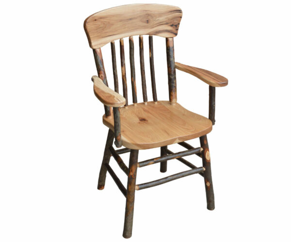 Hickory Panel Back Dining Chair - Image 2