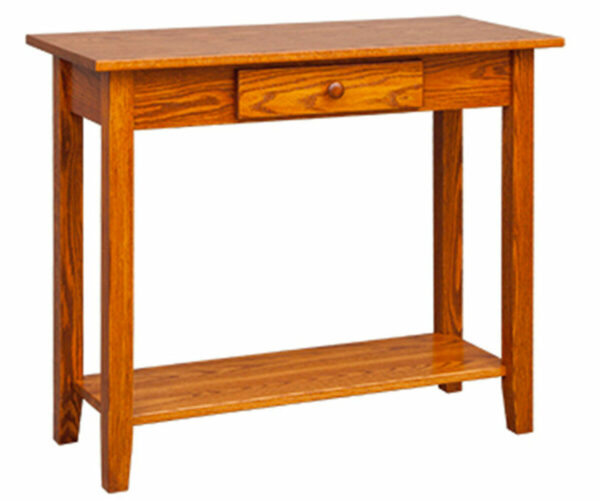 Shaker Hall Table with Drawer & Shelf