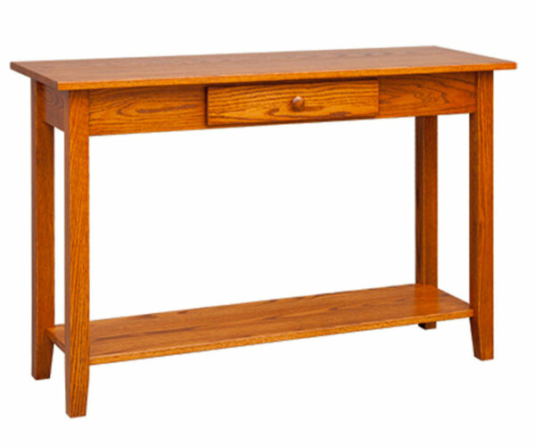 Shaker Sofa Table with Drawer & Shelf