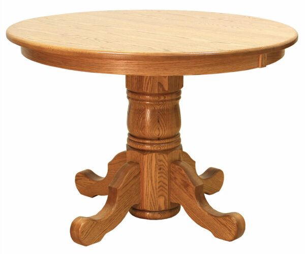 Turned Single Pedestal Table
