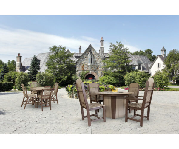 Square Four Chair Balcony Set