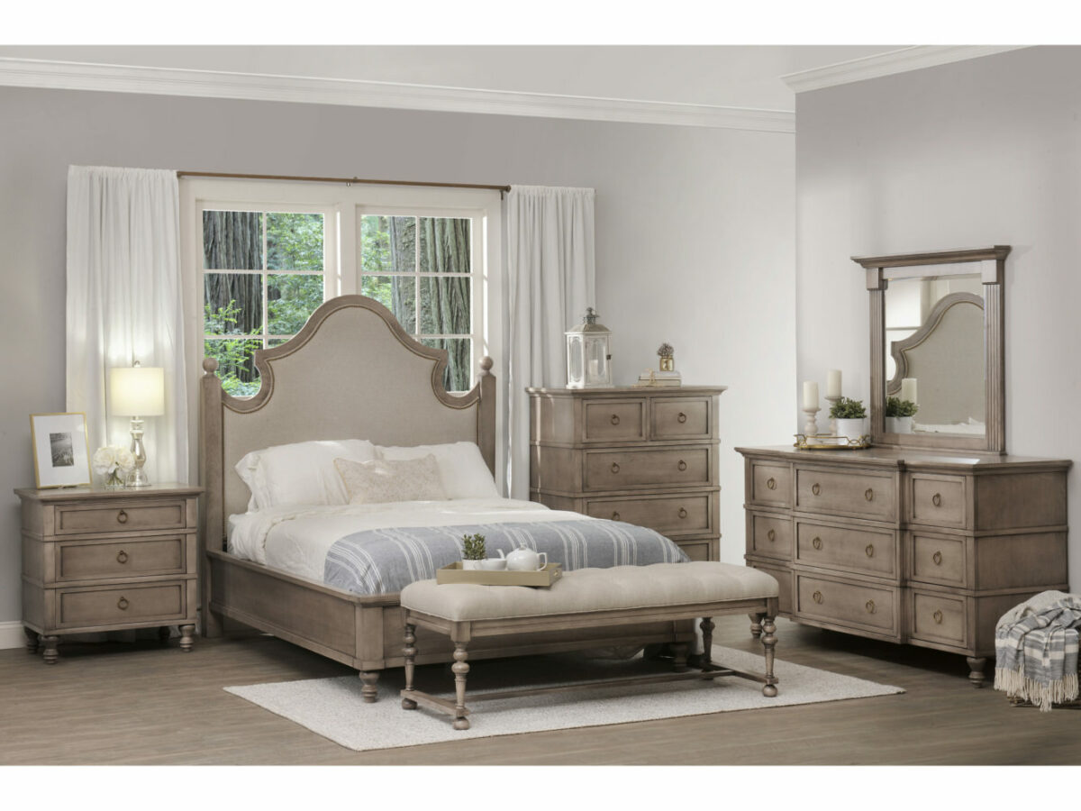 Avery Upholstered Bed - Image 2