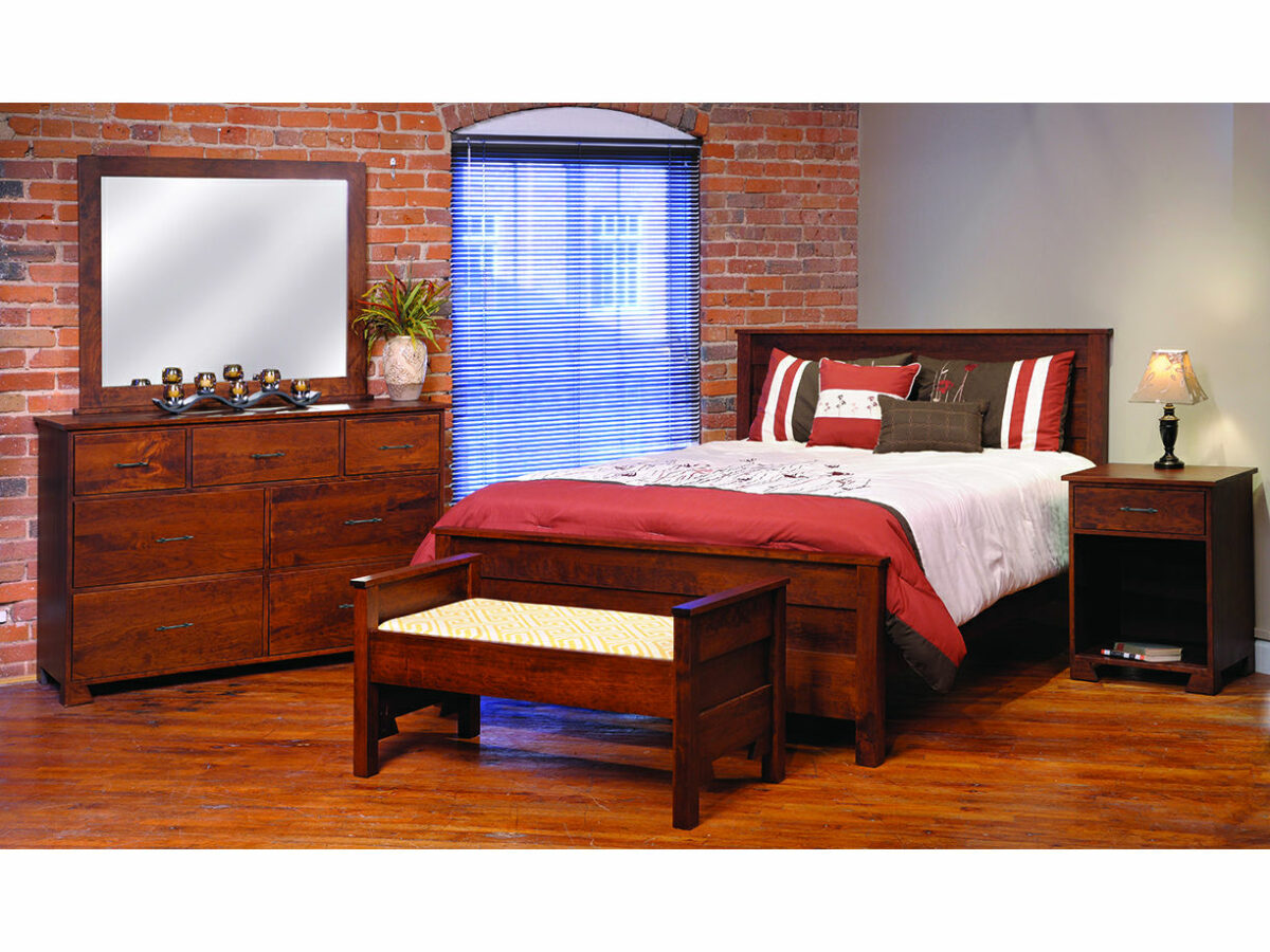 Stafford 3-Drawer Nightstand - Image 2