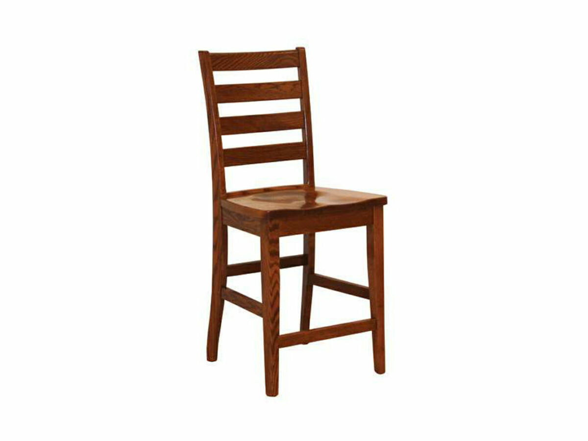 Shaker Ladderback Counter / Bar Chairs with Shaker Legs