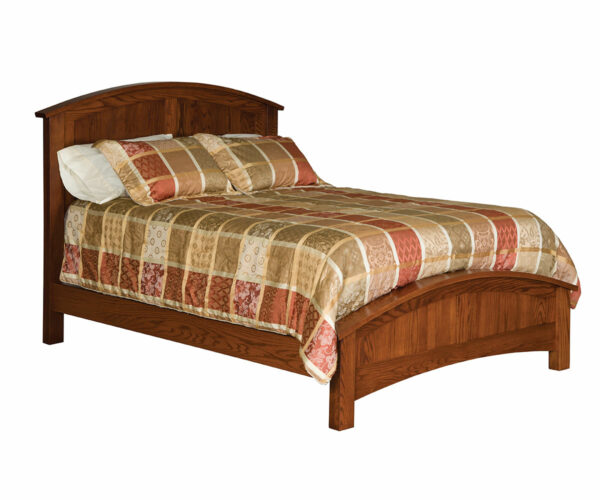 Buckeye Panel Bed - Arched Footboard