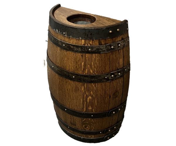 Half Trash Barrel