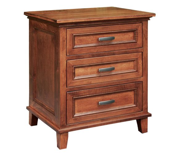 Brooklyn 3 Drawer Nightstand
