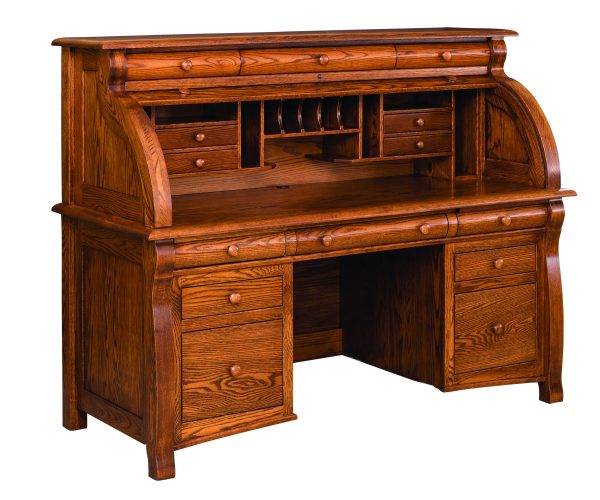 Castlebury Rolltop Desk