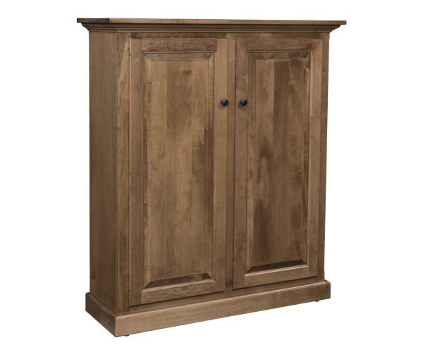 Traditional Double Door Bookcase - 48"H