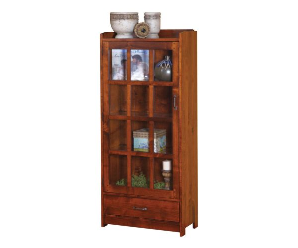 Century Bookcase - 1 Door, 1 Drawer