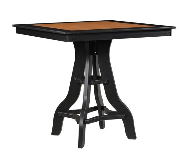 44" Square Patio Border Table - 42"H