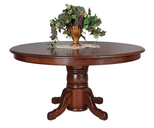 Traditional Single Pedestal Table