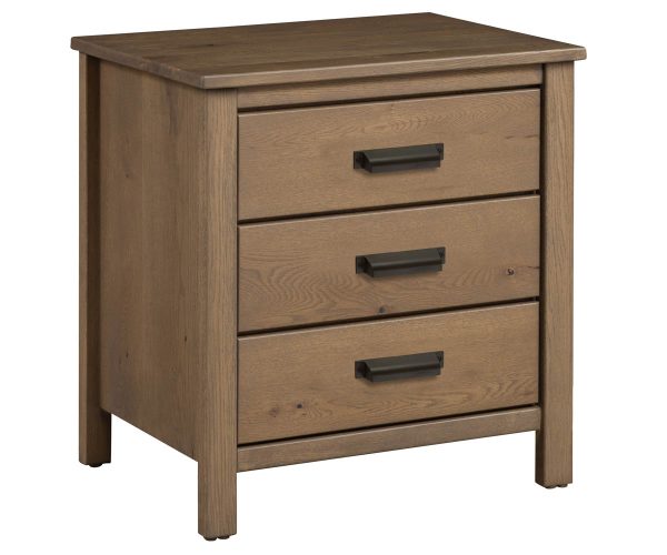 Lakeville 3 Drawer Nightstand