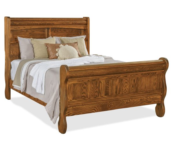 Old Classic Sleigh Bookcase Headboard