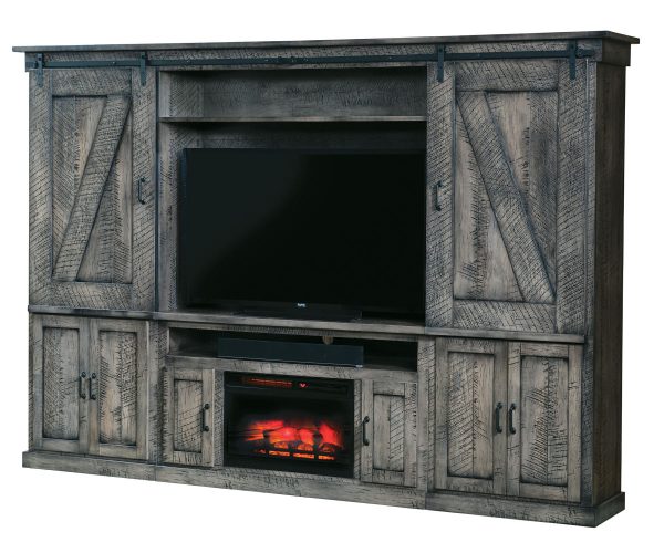 Durango Fireplace Wall Unit