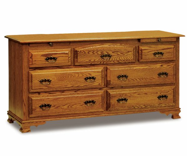 Heritage 7 Drawer Dresser With Jewelry Drawers