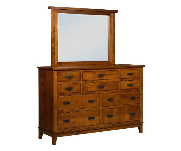 Sierra Mission 10 Drawer Dresser