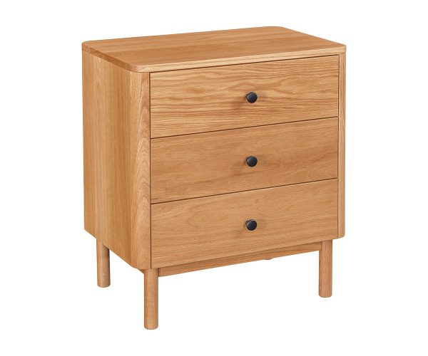 Ledo 3 Drawer Nightstand