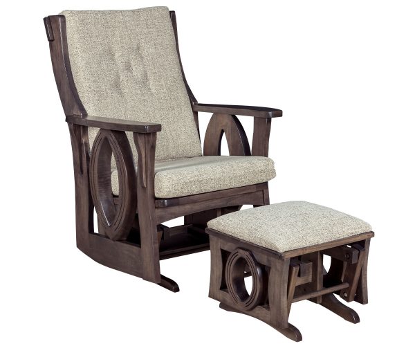 Sebana Saratoga Regular Glider and Ottoman